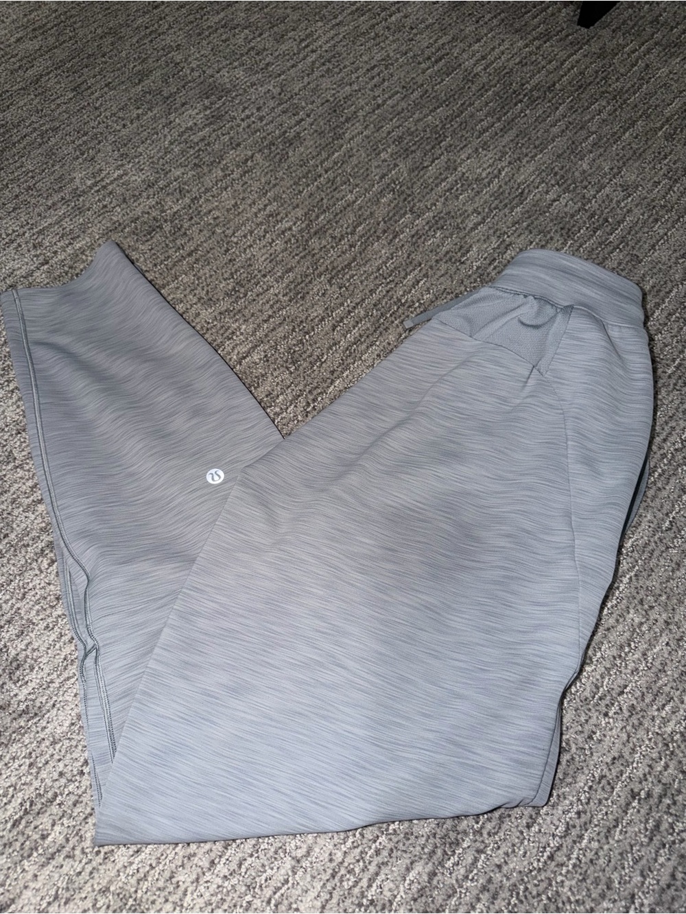 Lululemon Light Gray Athletic joggers